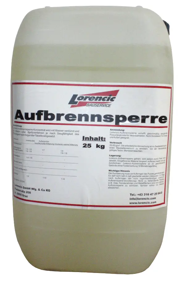 Usporivač sušenja 25kg/Kan. 28Kan./pal. ***opasnost od smrzavanja od0°C***, Z335LO