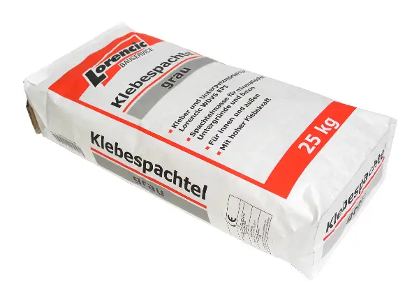 Klebespachtel grau 25kg/Sack 54Sack/Pal, Z339325LO