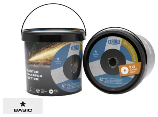 Rezna ploča čelik "supertanka" 41 125x1,0x22,23mm ravna A60Q-BFB TYROLIT 100kom/Kantica, Z34431958