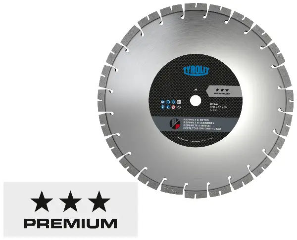 Dia rezna ploča asfalt + sveži beton C73SW U3-10 350x3,2x25,4mm DCA+C TYROLIT, Z34472008