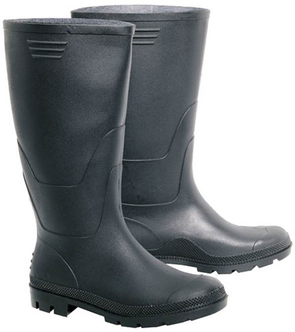 Radne čizme PVC MARKANT crne EN ISO 20347 O4 SRA vel. 45, Z3505045