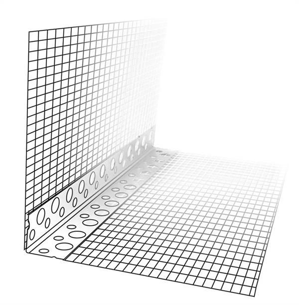 PVC ugaonik sa mrežicom 10x15cm 2,50m/kom VPE50, Z4041X