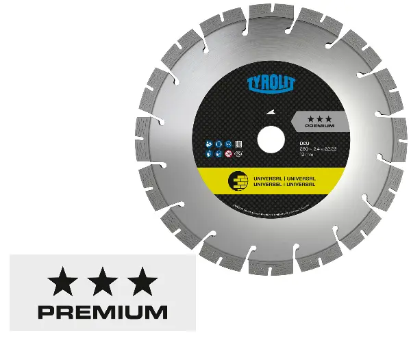 Diamantska rezna ploča C6W 230x2,4x22,23 TYROLIT, Z464544