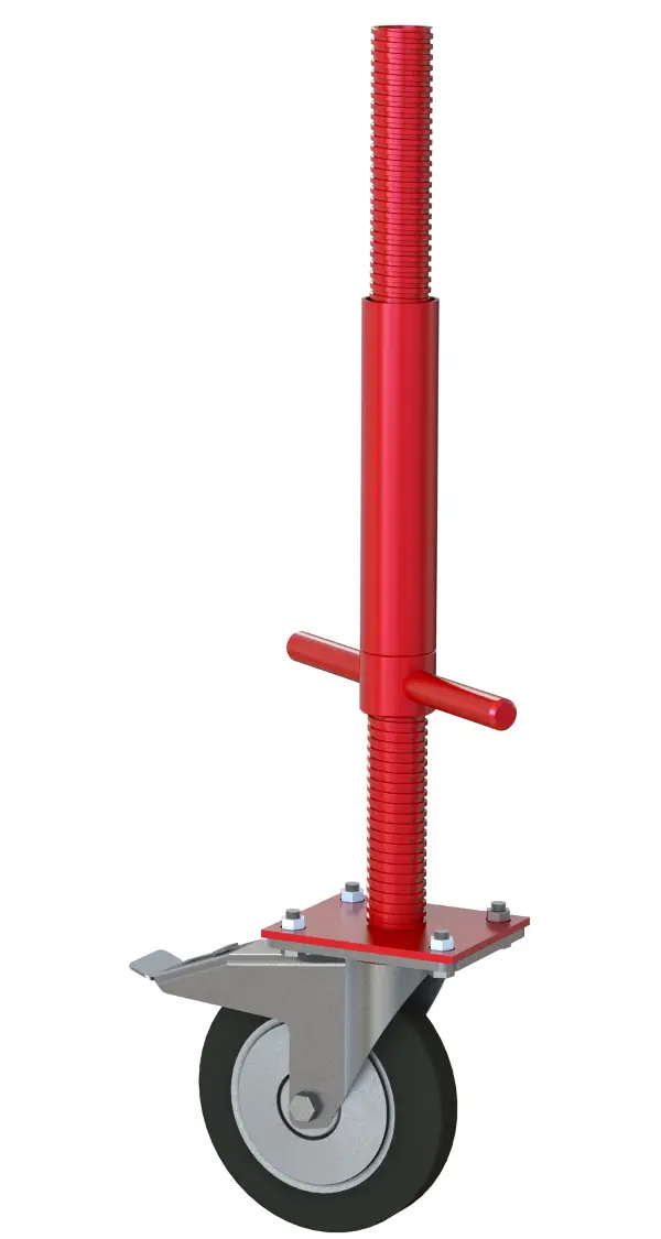 Točak s navojem i kočnicom za skelu pocinčani, Z4811250