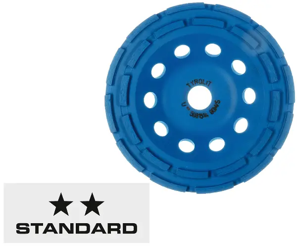 Lončasti kružni brus STS-D 125x20x22,23mm DGU dvoredi TYROLIT, Z494361