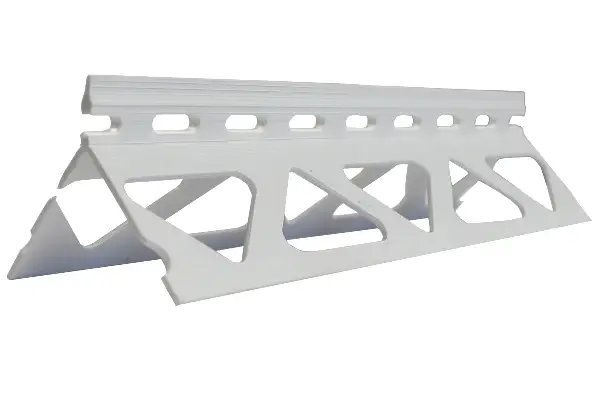 Eckputzwinkel PVC Putzstärke 12mm 2,5lfm/Sta 25Sta/Kart 30Kart/Pal, Z5001250LO