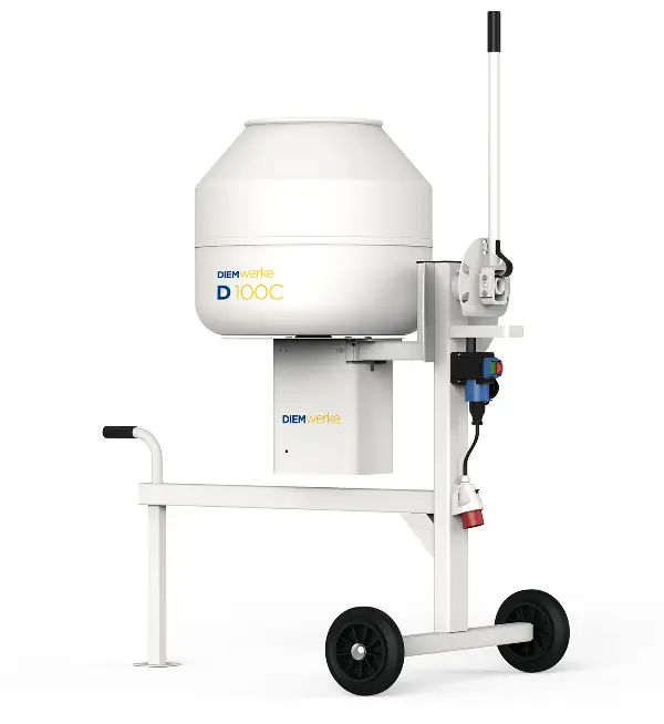 Miješalica s izvrtnim bubnjem DIEM D100C "Allround" 230/400V/0,75kW 160l 27 O/min s faznim izmjenjivačem 101kg,...