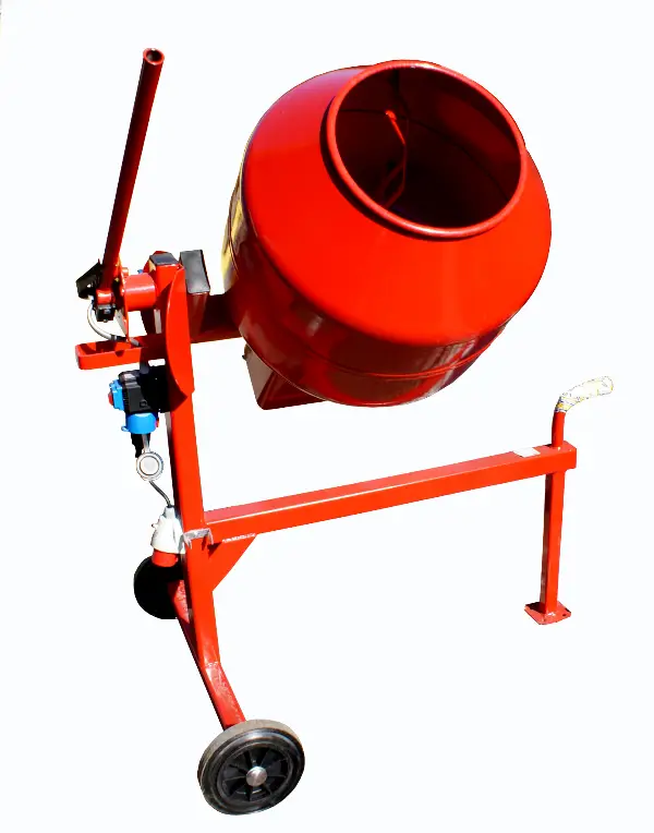 Miješalica s izvrtnim bubnjem D100CL "Allround" 230/400V/0,75kW 160l 27 O/min s faznim izmjenjivačem 101kg,...