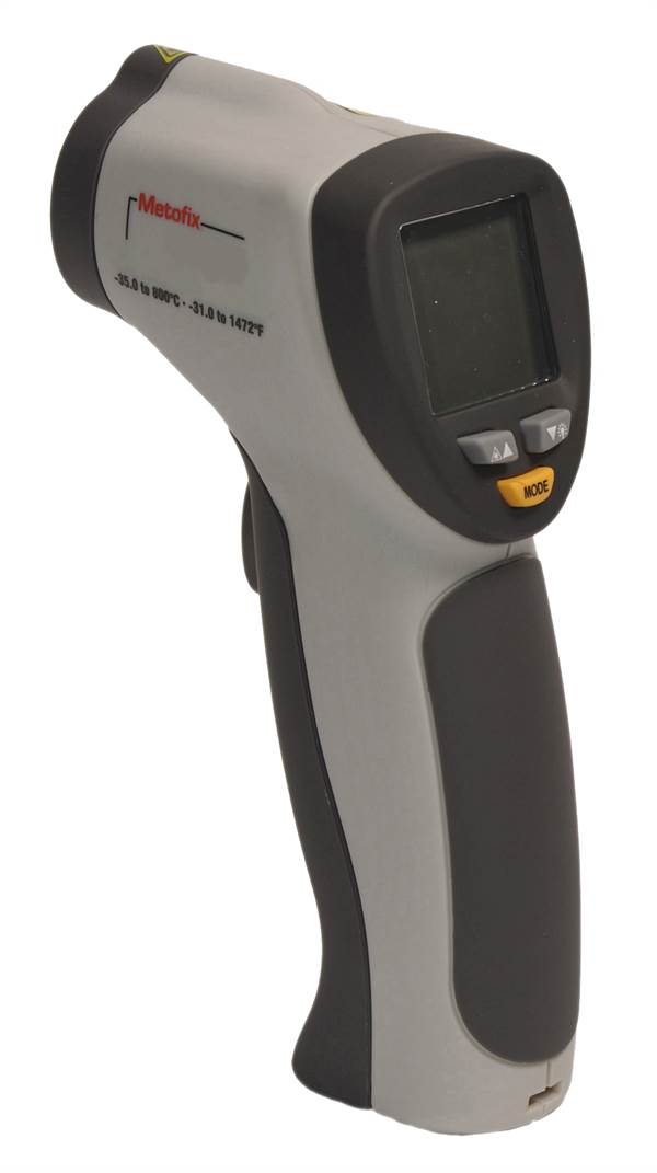 Mjerač temperature PO/712 s baterijom, korisničkim priručnikom, i torbicom za pojas, Z600333N