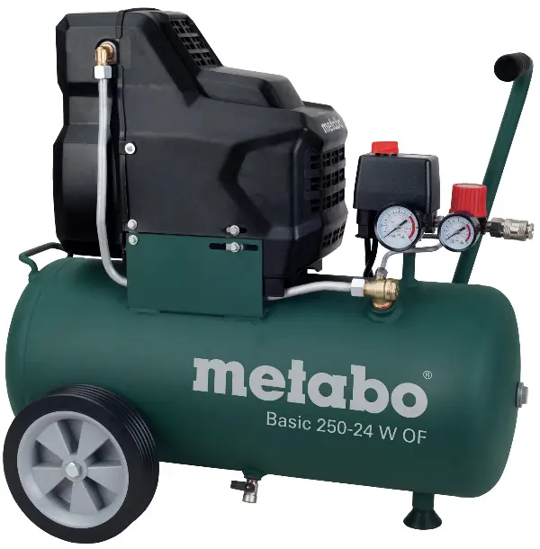 Kompresor METABO BASIC 250-24 W OF 8,0bar, s poteznom ručicom, Z601532000