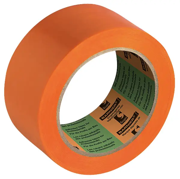 Zaštitna traka PVC BARNIER® orange 50mm x 33m VPE36 !Keine Haftung f. Rückst.!, Z609550