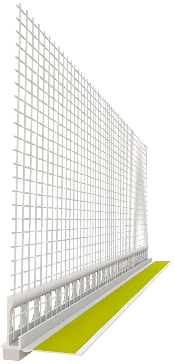 Letvica za malterisanjej i zaštitu sa mrežicom 6mm 2,4m/štg, 30štg/kart, 50kart/pal, Z6470205