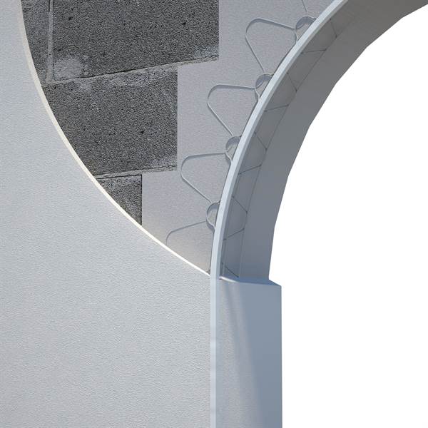 Widra APBK GL PVC RD 2,95 m po štangi 1 karton = 73,75 m 9762, Z7017