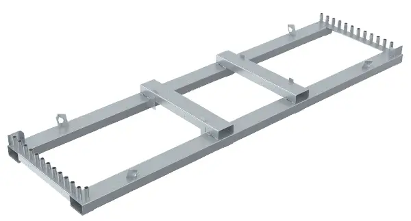 Transportna paleta TP 25 3,55x1,18m za mobilnu ogradu, Z7021143