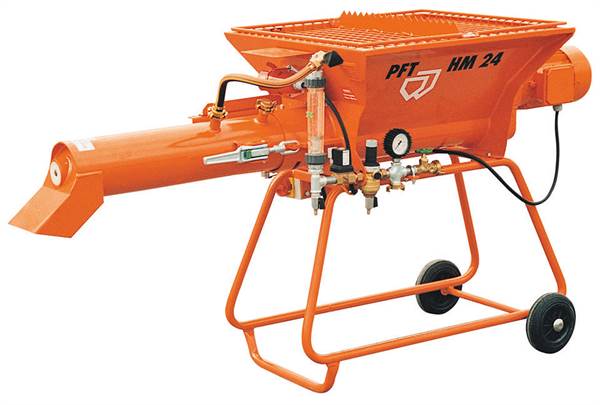 Protočna mešalica HM 24 s prirubnicom na skidanje, Z8783