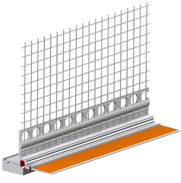 Letvica za žbukanje i zaštitu 19mm WDVS mrežica 3D Standard 1,4m/štg, 25štg/kart, 40kart/pal, Z914