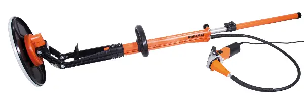 Gladilica za beton i estrih ROKAMAT SKATE s osnovnim tanjurem, 2 ploče za struganje, kofer, Z93000