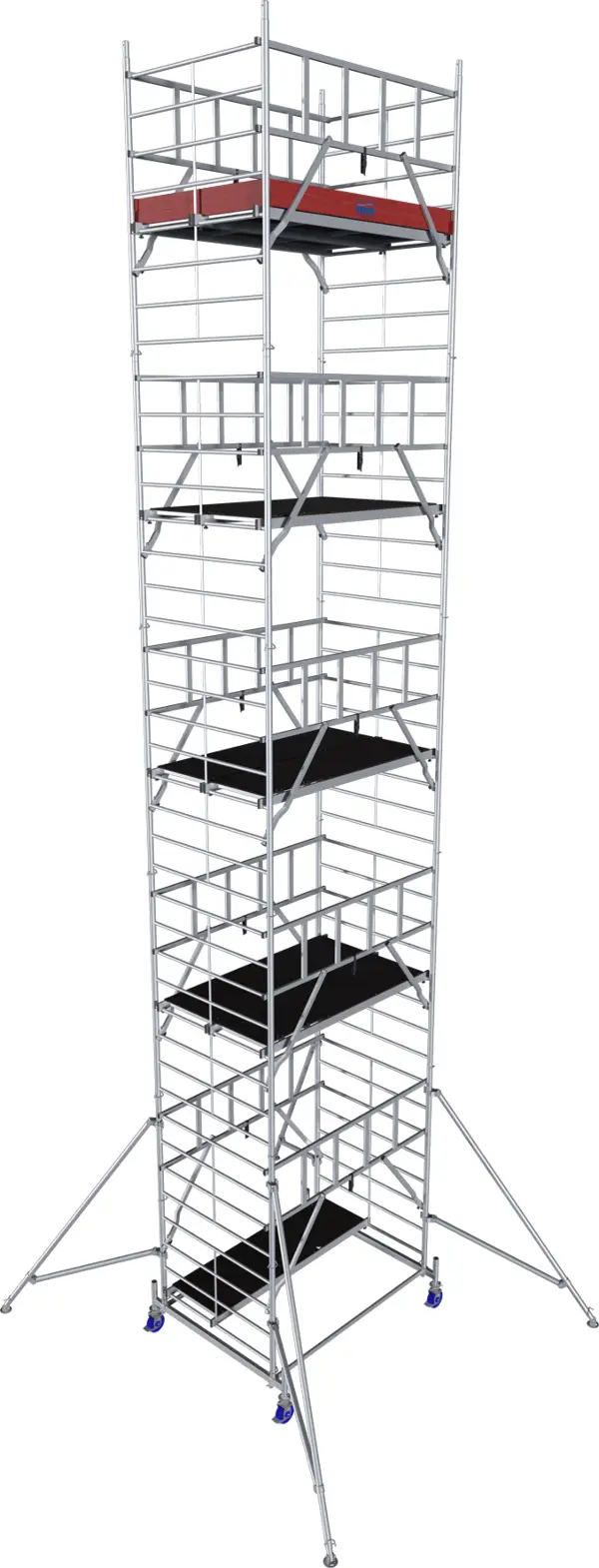 Alu pokretna skela KRAUSE® MONTO® PROTEC® XXL širina 2,00x1,20m, RV= 11,30m, Z945181