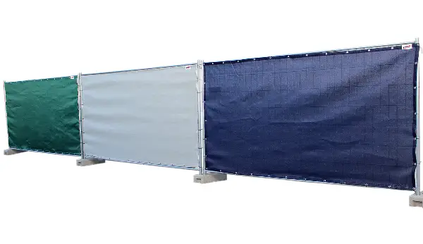 Građevinska zaštitna mreža bez tiska crna RAL 9005 340x173cm AIRMESH 130g, ZAIRMESH130SCHWA