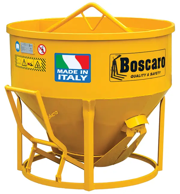 Silos za beton C-15 150l konični oblik s donjim pražnjenjem, 50kg, ZC15