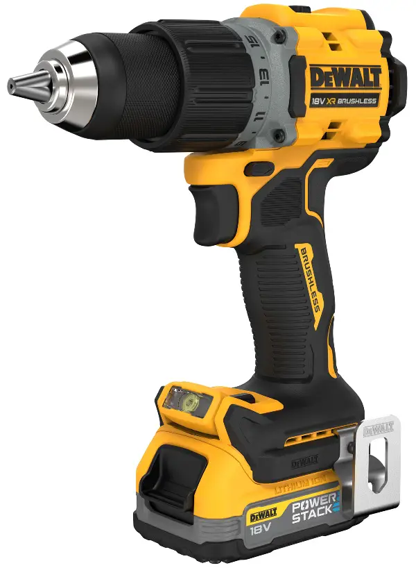=81= Baterijska bušilica DEWALT® DCD800E2T 18V XR Li-Ion, bez četkica, 2 baterije, ZDCD800E2T-QW