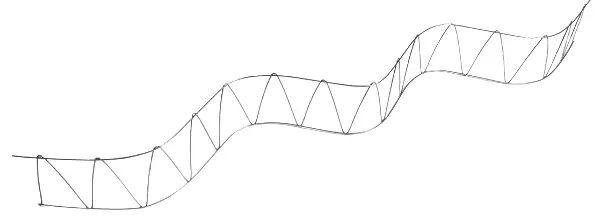 Distancer žičani ecoDS visina 8cm, dužina 200cm 25Sta/Bunt 20Bd/pak 2pak/Pal, ZECODS08