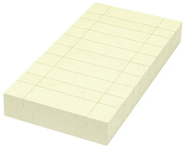 Izolacijska ploča za podnožja GK 2cm 1000x500mm 12,5m² (0,25m³)/paket PKG25, ZEPSP02