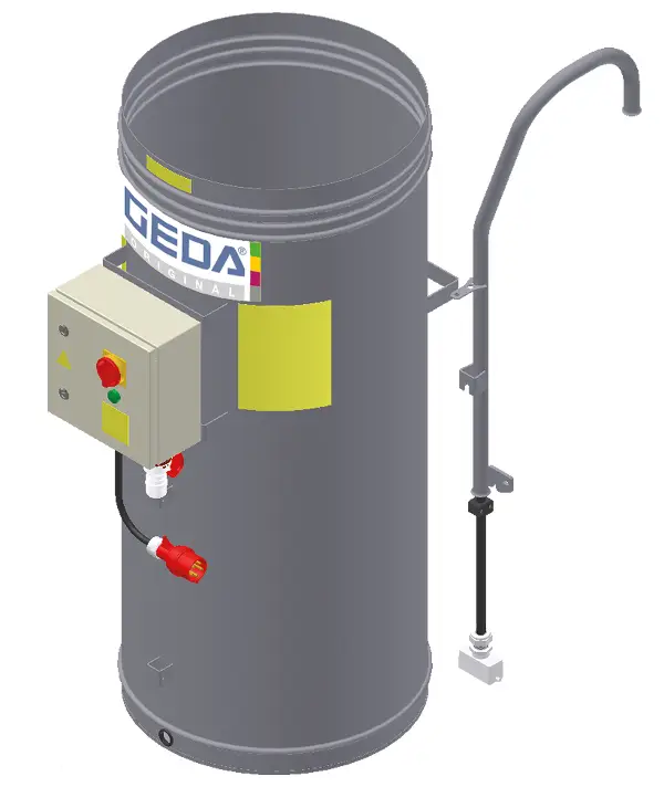 Posuda za kabel i povlačni kabel za 50m visinu transporta GEDA 500Z, ZG1084