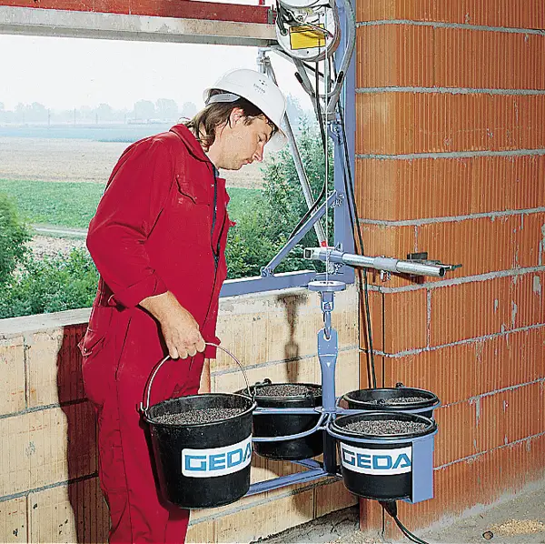 Nosači GEDA za 4 kante (okrugle/ovalne), ZG1811