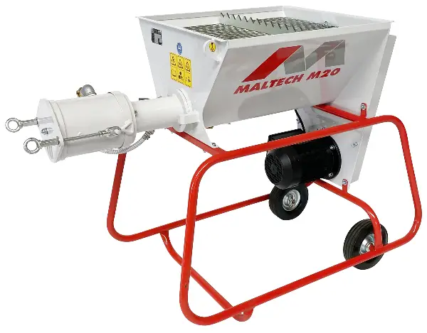 Protočni mješač MALTECH M20-MT 230V 2,2kW s kompaktnom posudom za miješanje, ZL00020301