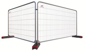 Element mobilne ograde ROUND TOP Euro 2000x3450mm s kukom i ušicama, Z07061079LO