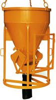Silos za beton 1016.10, 750l cilindrično-konusnog oblika sa polugom, Z10640