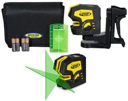 Križni linijski laser SPECTRA LT 20XG uklj. zidni/stropni držač, ciljnu ploču i torbicu za remen, Z120020XG