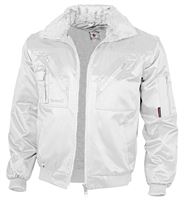 Pilotska jakna QUALITEX bijela, 265 g/m², vel. M, Z23611M