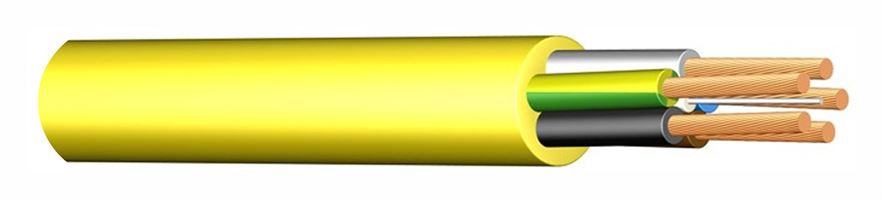 Građevinski kabl Spezial PVC 5x4,0 N07V3V3-F sa natpisom 100-500m/rola, Z30154
