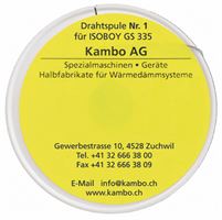 Ersatzschneidedraht für ISOBOY Typ GD / GS 335, 0,60mm, 20m/Rolle, Z3200024