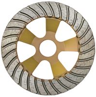 Dia-Schleifteller Beton gold d=125mm für Langhals-Sanierungsschleifer ELS 125 D, Z37126000