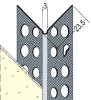 Alu-ugaonik 90° 23x23mm 3,00lfm/Sta 50Sta/Bd 136Bd/Pal, Z49779300