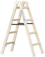 Drvene merdevine 4 stepenika, 1,34x0,47x0,13m, Z4X