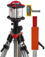 Rotacioni laser - set BMI NAUTILUS IPX7 ready to work sa stativom, laserska letva, Z64803AS-Z