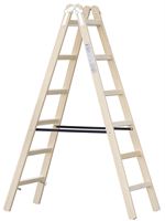 Drvene merdevine 6 stepenika, 1,90x0,52x0,13m, Z6X