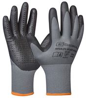 Radne rukavice za montažu MULTI FLEX ECO, sivo/crne, EN388, vel. 8, 12pari/pak, 120par/karton, Z709676