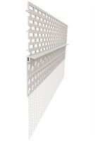 Dachbelüftungsprofil PVC mit Gewebe 2,5lfm/Sta 25Sta/Kart 20Kart/Pal, Z9224LO