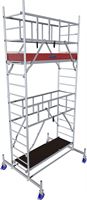 Alu pokretna skela KRAUSE® MONTO® PROTEC® širina 2,00x0,60m, RV= 5,30m, Z940124