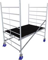 Alu pokretna skela KRAUSE® MONTO® PROTEC® XXL širina 2,00x1,20m, RV=2,90m, Z945105