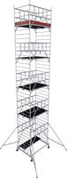 Alu pokretna skela KRAUSE® MONTO® PROTEC® XXL širina 2,00x1,20m, RV= 11,30m, Z945181