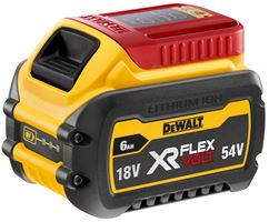 =80= Baterija DEWALT® DCB546 54V 6,0Ah Li-Ion XR FLEXVOLT za različite XR baterijske uređaje, ZDCB546-XJ