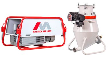 Transportna pumpa MALTECH MB100-T prenosna 5,5kW sa haubom i priborom, ZL00210105