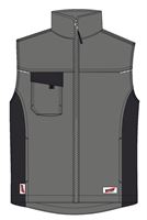 Zimski prsluk LO-ACTIVE antracit/crno 245 g/m² vel. 46 5kom/pak, ZLO-ACTAS-WW46