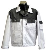 Bluza LO-PROTEC bela/siva 245 g/m² vel. 48, ZLO-PROTEC-BJ48